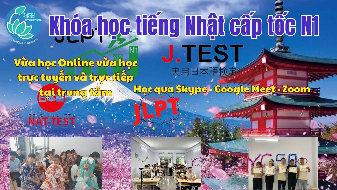 Khóa học tiếng Nhật cấp tốc N1